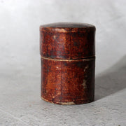 Japanese Vintage Antique Mingei Bamboo Basket & Ikkanbari-style Tea Caddy Set2