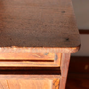 Japanese Antique Cabinet Kotansu Kurogaki Black Persimmon Keyaki Wood Shelf13