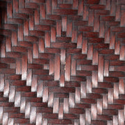 Vintage Japanese Bamboo Woven Rectangular Deep Box Geometric Pattern9