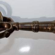 VintageJapanese Shakujo Monk Staff Esoteric Buddhist Ritual Implement BT2527