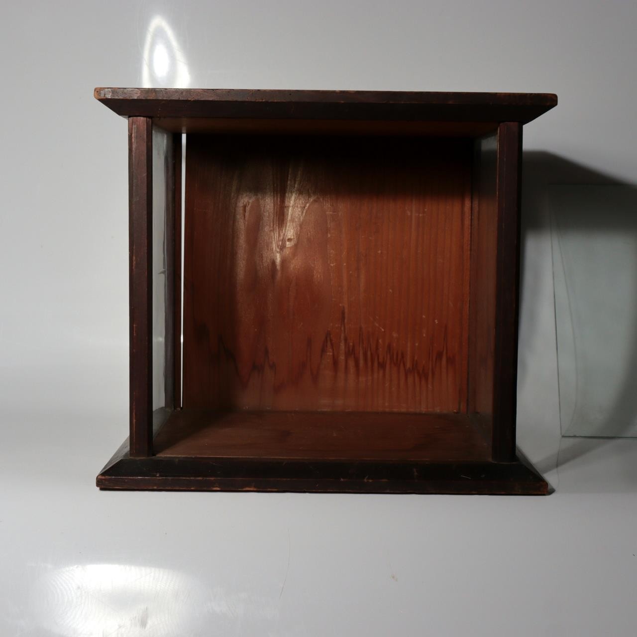 Vintage Japanese Wooden Carved Juichimen Senju Kannon Buddha Statue Glass Case15
