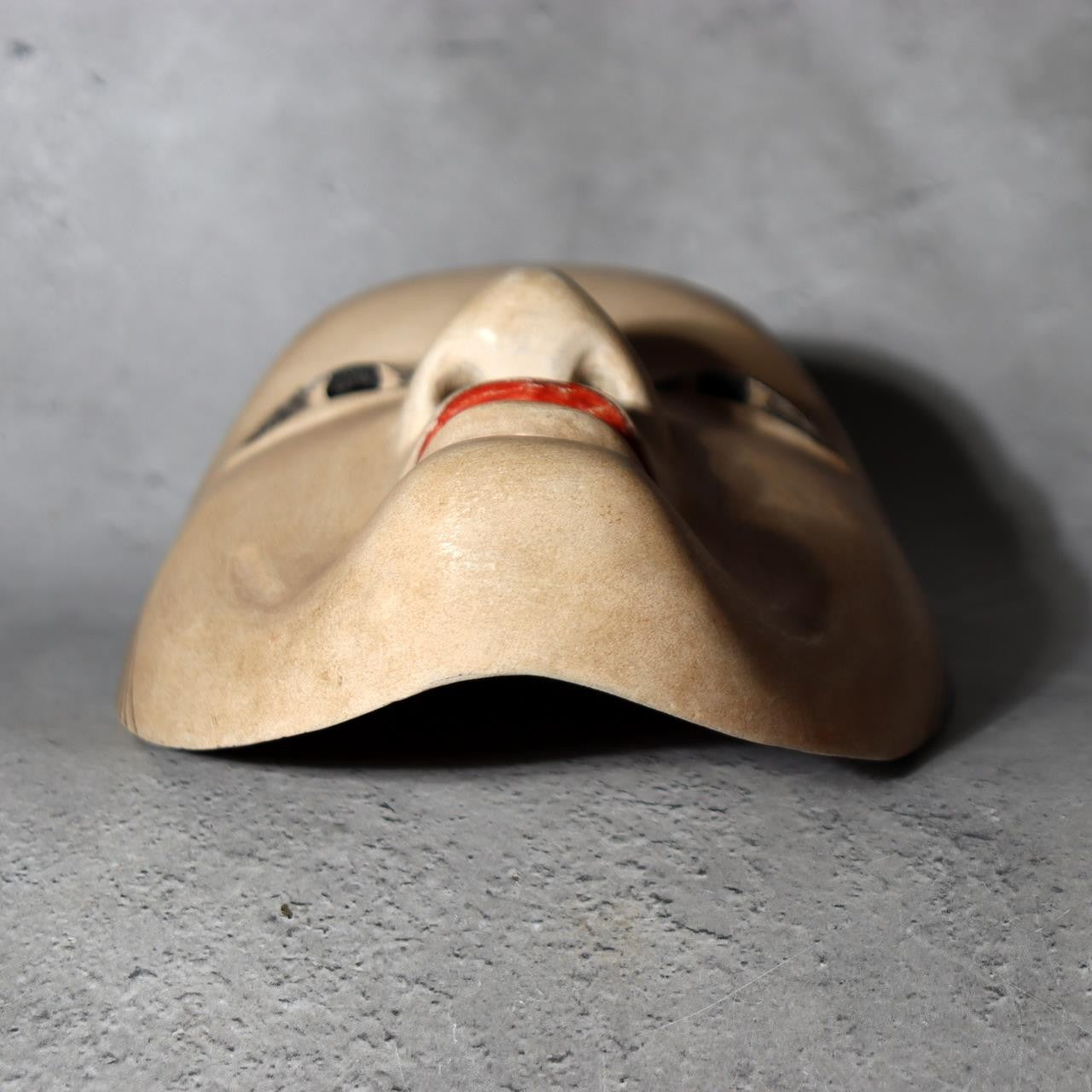 Masterfully Carved Japanese Noh Mask "Shakumi" by Kojitsu - Middle-Aged Woman11