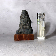 Japanese Suiseki Viewing Stone Standing Mountain Sugata-ishi Natural Formation1