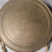 Large Antique Japanese Temple Gong Surigane 1861 Late Edo Period Kyoto 2.45kg8