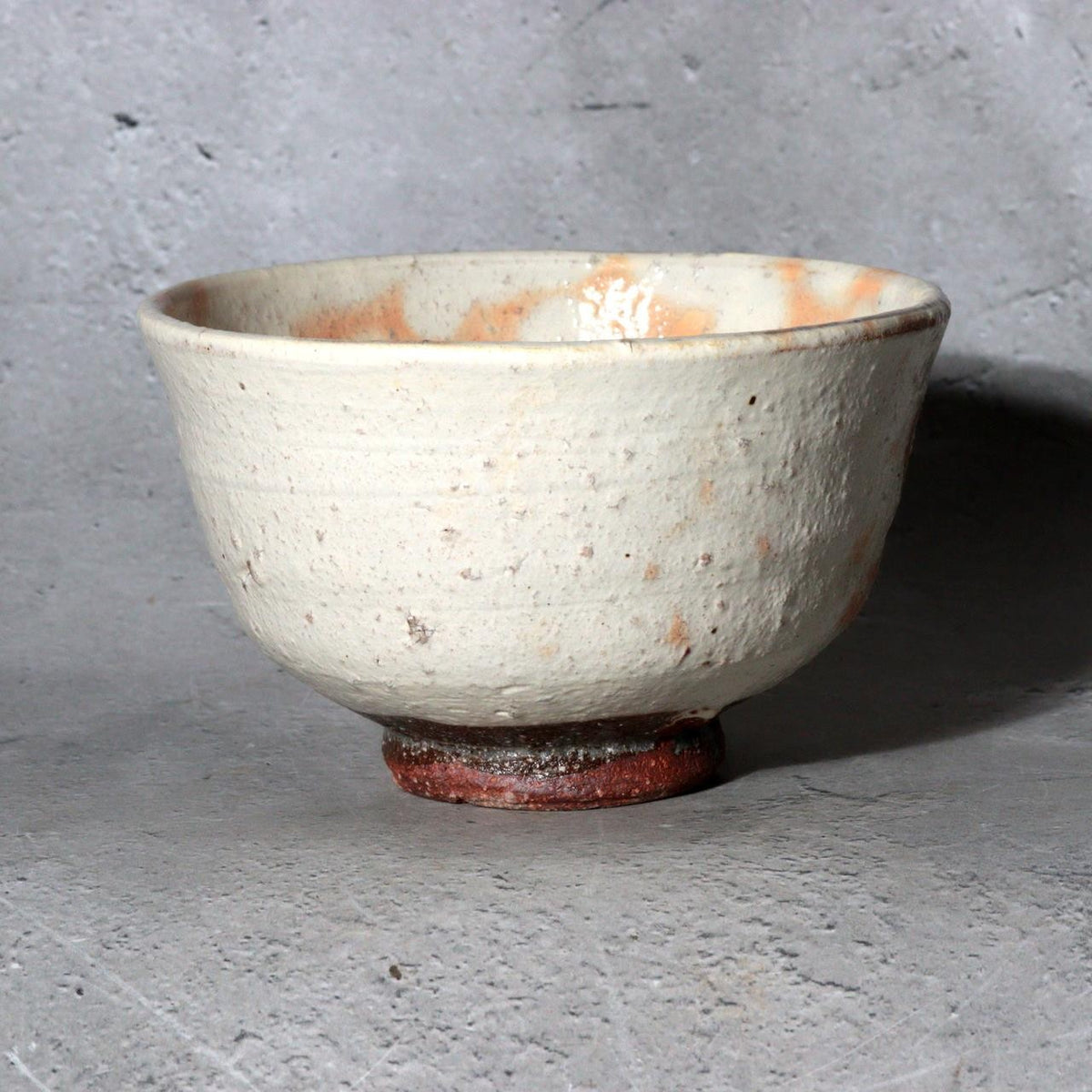 Japanese Shino Ware Matcha Tea Bowl Chawan Uguisu Bird Bamboo Azuma Suimei Box11