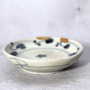 Antique Japanese Imari Sometsuke Set  Tako Karakusa Slender Vase & Kozara Plate18