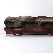 Vintage Japanese Sajigawa Suiseki Viewing Stone "Amanohashidate" Tomobako SS23413