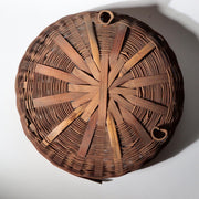 Vintage Japanese Folk Craft Bamboo Woven Basket Collection Set of 8 WO63911
