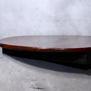 Authentic Vintage Japanese Wooden Chabudai - Folding Zen Tea Table 42cm Diameter8