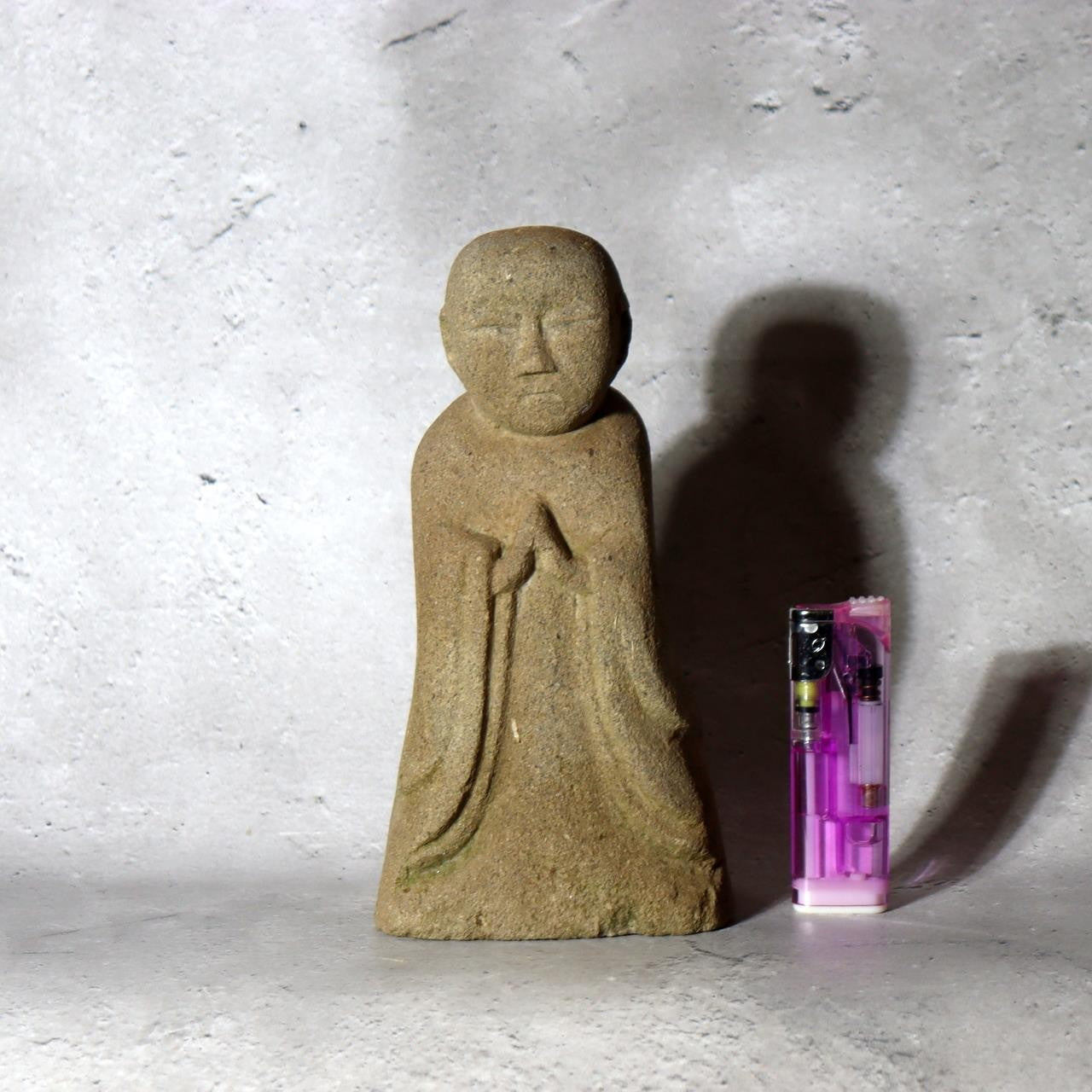 Authentic Japanese Antique Stone Jizo Statue Meiji Era to  Early Showa era3