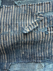 Antique Japanese Indigo Boro Noragi Jacket Patchwork Early Meiji BRKW17318