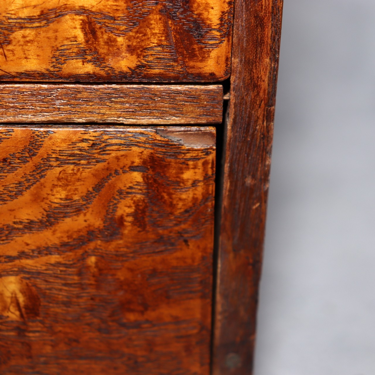 Japanese Wooden Sewing Box Haribako Tansu Chest Drawers WBX33314