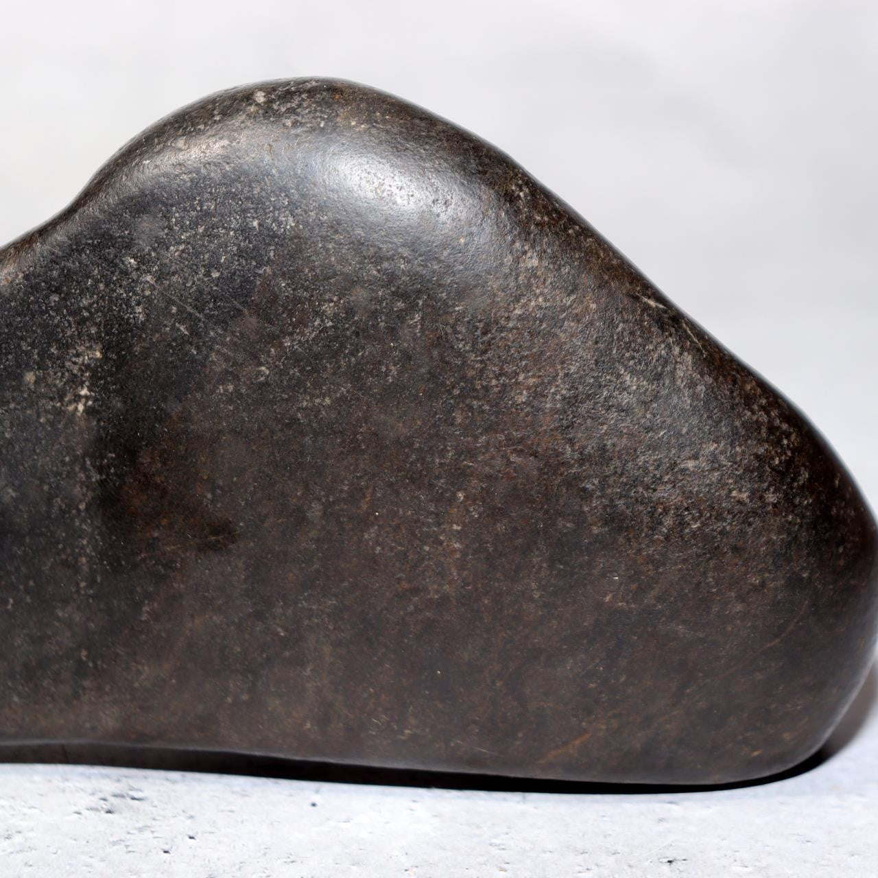 Japanese Suiseki Kamogawa Stone Kyoto Black Mountain Viewing Rock Bonsai SS21812