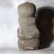 Antique Japanese Stone Gorinto Five-Element Pagoda Edo Period Maritime Shells4