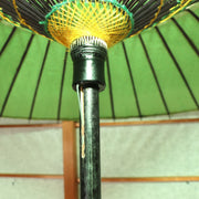 Japanese Wagasa Bamboo Umbrella Green Geisha Maiko Dance Prop Detachable WO50914