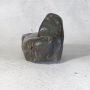 Vintage Japanese Kamuikotan Suiseki Viewing Stone Mountain Shape Daiza Box17