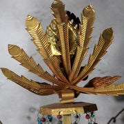 Vintage Japanese Shinto Brass Crown Tendoji Daikan Phoenix Repurposed Box11