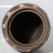 Japanese Antique Tanba ware Jar Vase Pottery PV1455