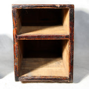 Antique Japanese Lacquer Drawer Box - Natural Urushi Bakumatsu Meiji Era WO58210