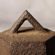 Japanese Antique Cast Iron Bell Fudaku Hidden Kirishitan Inscribed Edo Period12