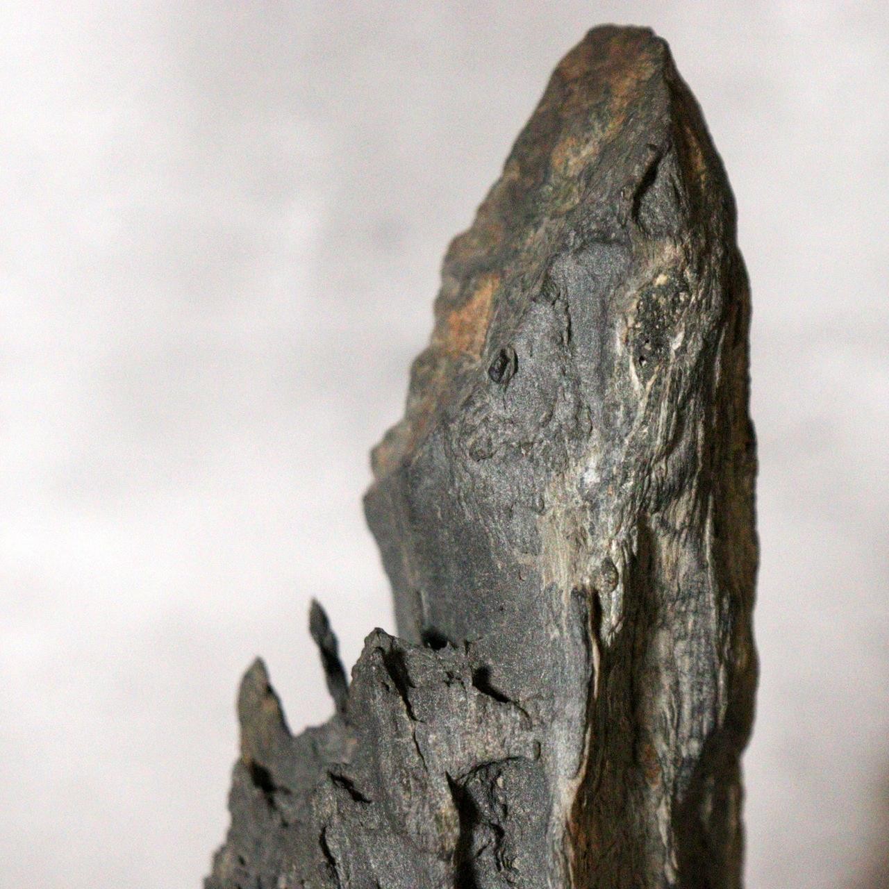 Japanese Suiseki Viewing Stone Senbutsu-ishi Natural Mountain Formation Zen5