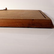 Japanese Antique 20.5in Ema Votive Tablet Horse Painting Wood Shrine Art Temple5