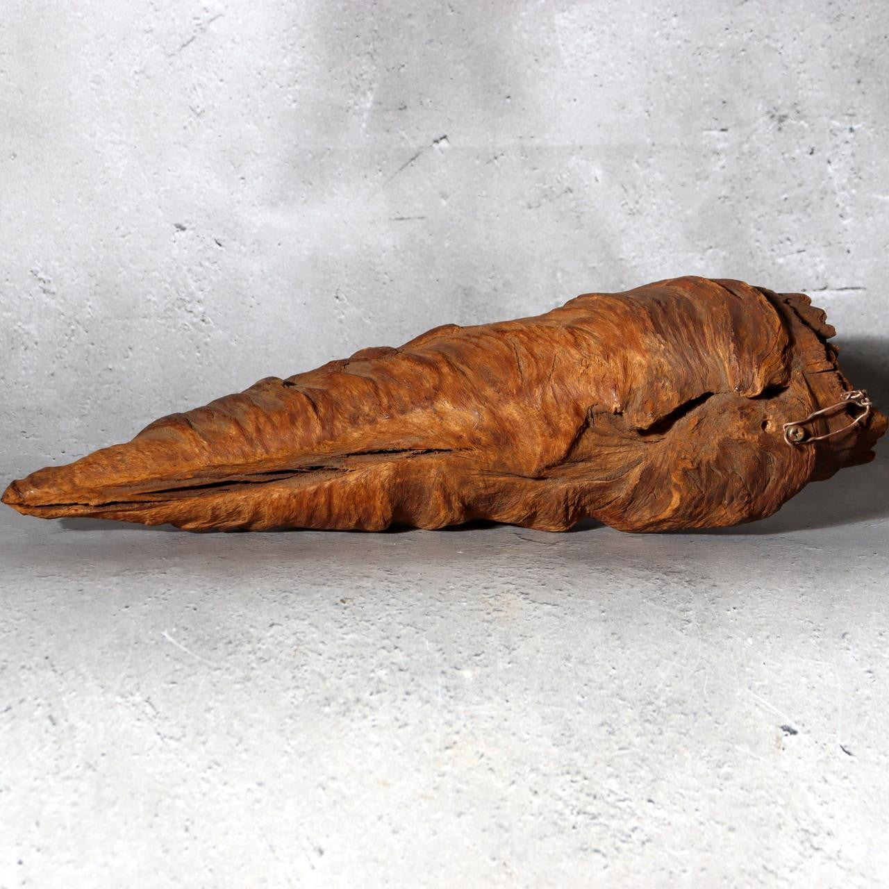 Japanese Rustic Natural Wood Root Hanging Flower Vase Kake-Hanairi 28cm WO56514