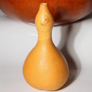 Japanese Traditional Fukube zaiku Large Gourd Vessel Bowl Tochigi Set of2 Object8