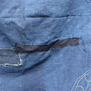 Antique Japanese Indigo Boro Sashiko Textile - Meiji / Taisho Era 155x142cm15