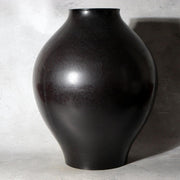 Japanese Cast Bronze Vase Twin Koi Carp Kankei Hanya Houn Engraved BV7733