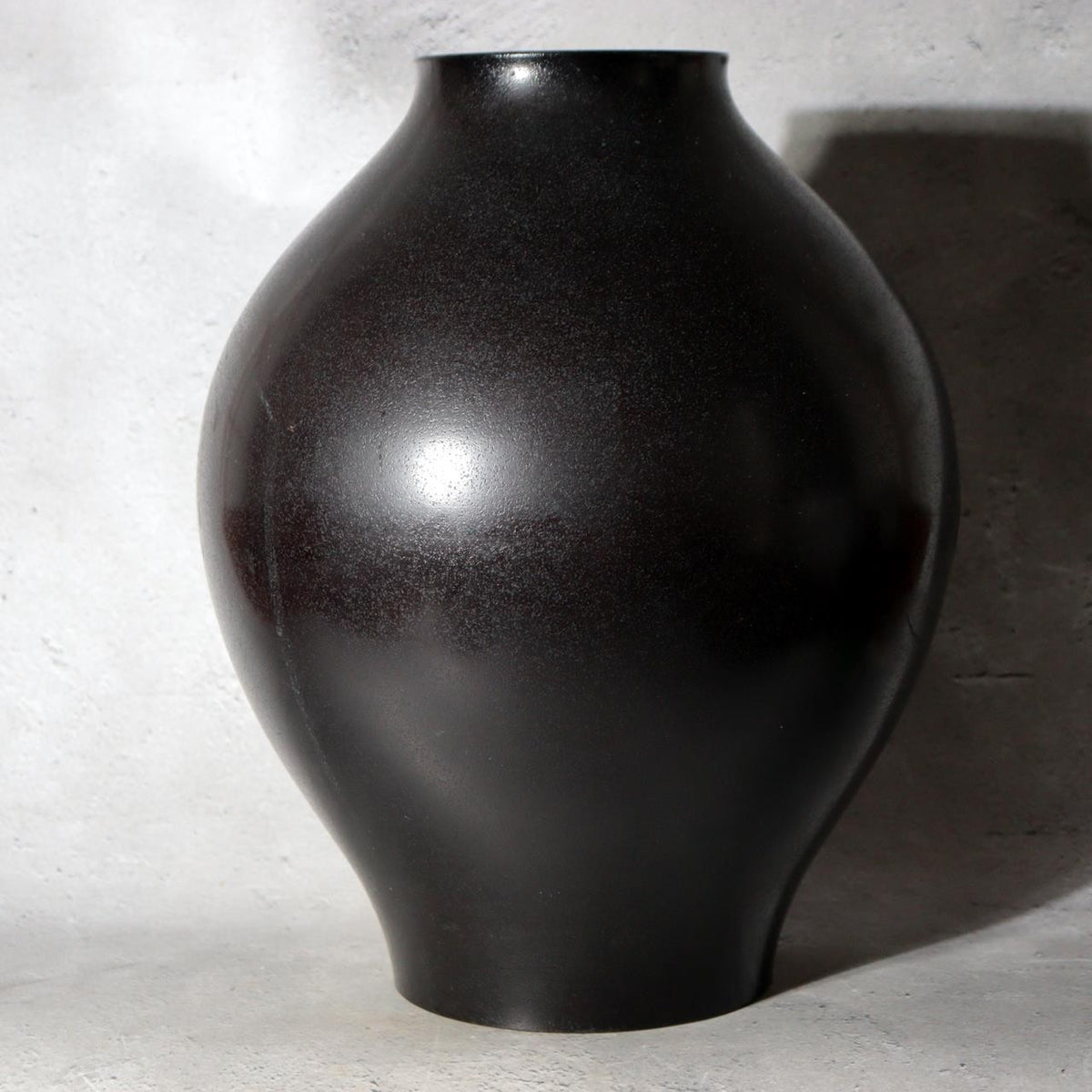 Japanese Cast Bronze Vase Twin Koi Carp Kankei Hanya Houn Engraved BV7733