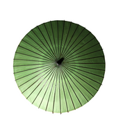 Japanese Wagasa Bamboo Umbrella Green Geisha Maiko Dance Prop Detachable WO5093