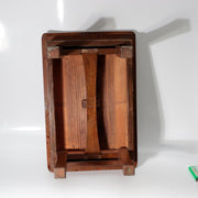 Vintage Japanese Wooden Chabudai Small Folding Table WO6416