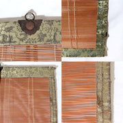 Vintage Japanese Bamboo Blind Sudare Room Divider Ozashiki VG4249