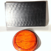 Japanese Lacquer Tray Set 2pc Tsuishu Carved Plum Rectangular Round WO5492