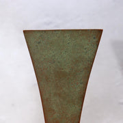 Masterpiece Japanese Kotou Bronze Vase by Ichinose Soshin Signed Tomobako 727g5