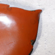 Japanese Bronze Silver Leaf Plates by Yoshimitsu Nishimura Takaoka doki w box7