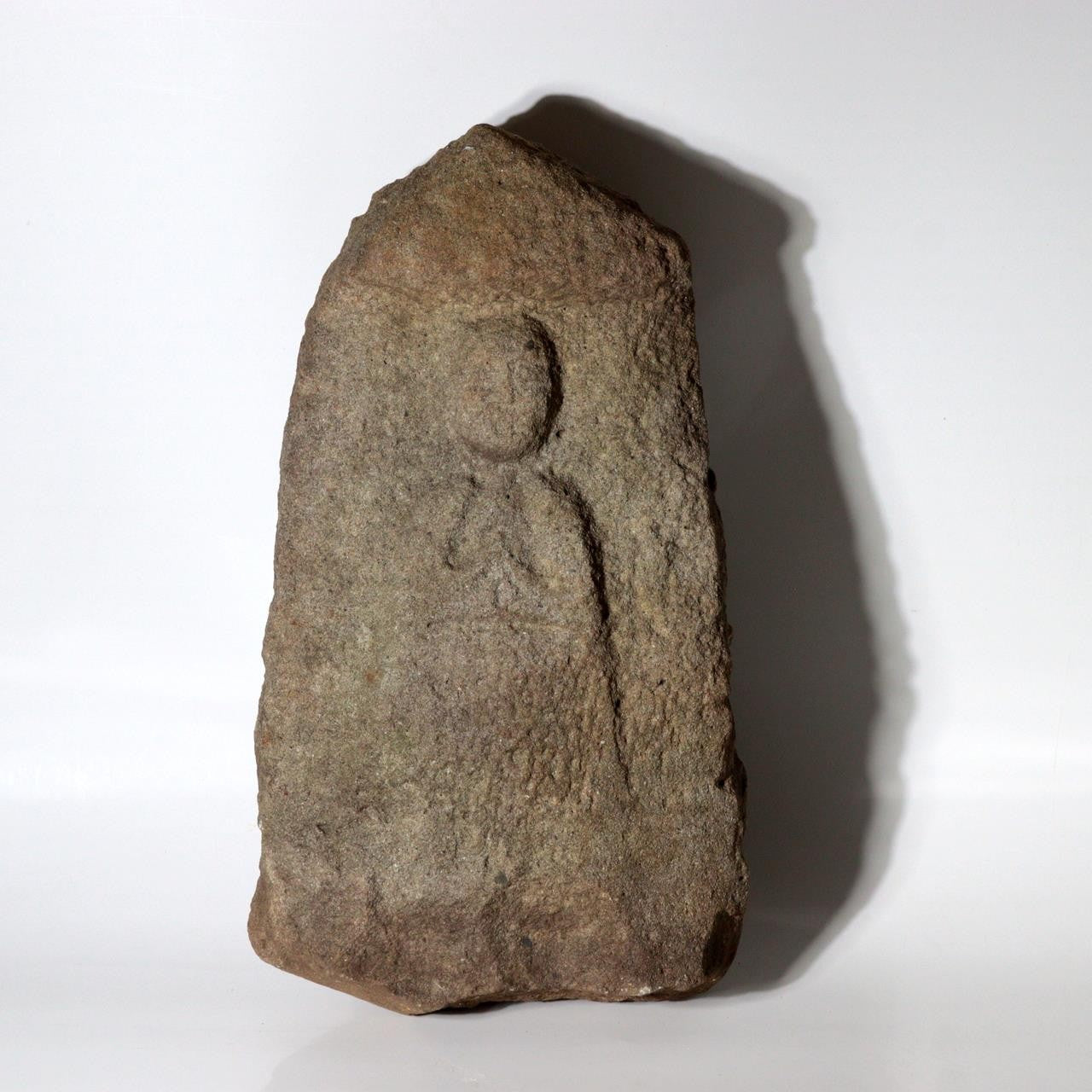 Mid to Late Edo Period Japanese Stone Jizo Bosatsu Statue BT2541