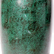 Vintage Japanese Cast Bronze Bud Vase Shoho Stylized Tree Green Patina BV77810