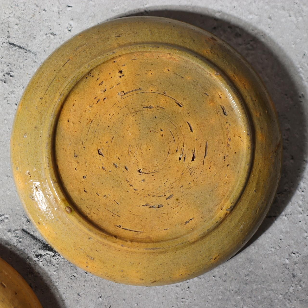 Antique Japanese Kyoto Ware Kyo-yaki Small Dishes Set of 3 Tea Ceremony Motif9