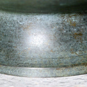 Takaoka Bronze Vase  Gousho Ancient Verdigris Patina Classic Trumpet Neck Japan15
