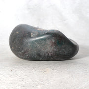 Japanese Suiseki Gifu Kujaku Kikkaseki Chrysanthemum Stone Wooden Base SS24013