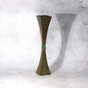 Masterpiece Japanese Kotou Bronze Vase by Ichinose Soshin Signed Tomobako 727g3
