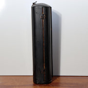 Antique Japanese Wood-Carved Standing Amida Nyorai Buddha Statue with Portable11