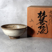 Yi Bangja Mishima Hakeme Ceramic Chawan Japanese Tea Bowl PCP3089
