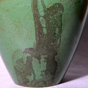 Takaoka Copperware Green Bronze Vase Japanese Flower Holder Ornament BV77311