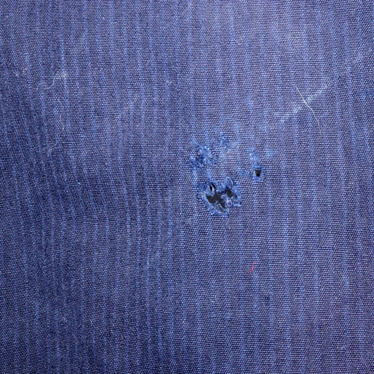 Japanese Fan patterm Vintage Sashiko Fabric Aizome Furoshiki embroidery Boro2