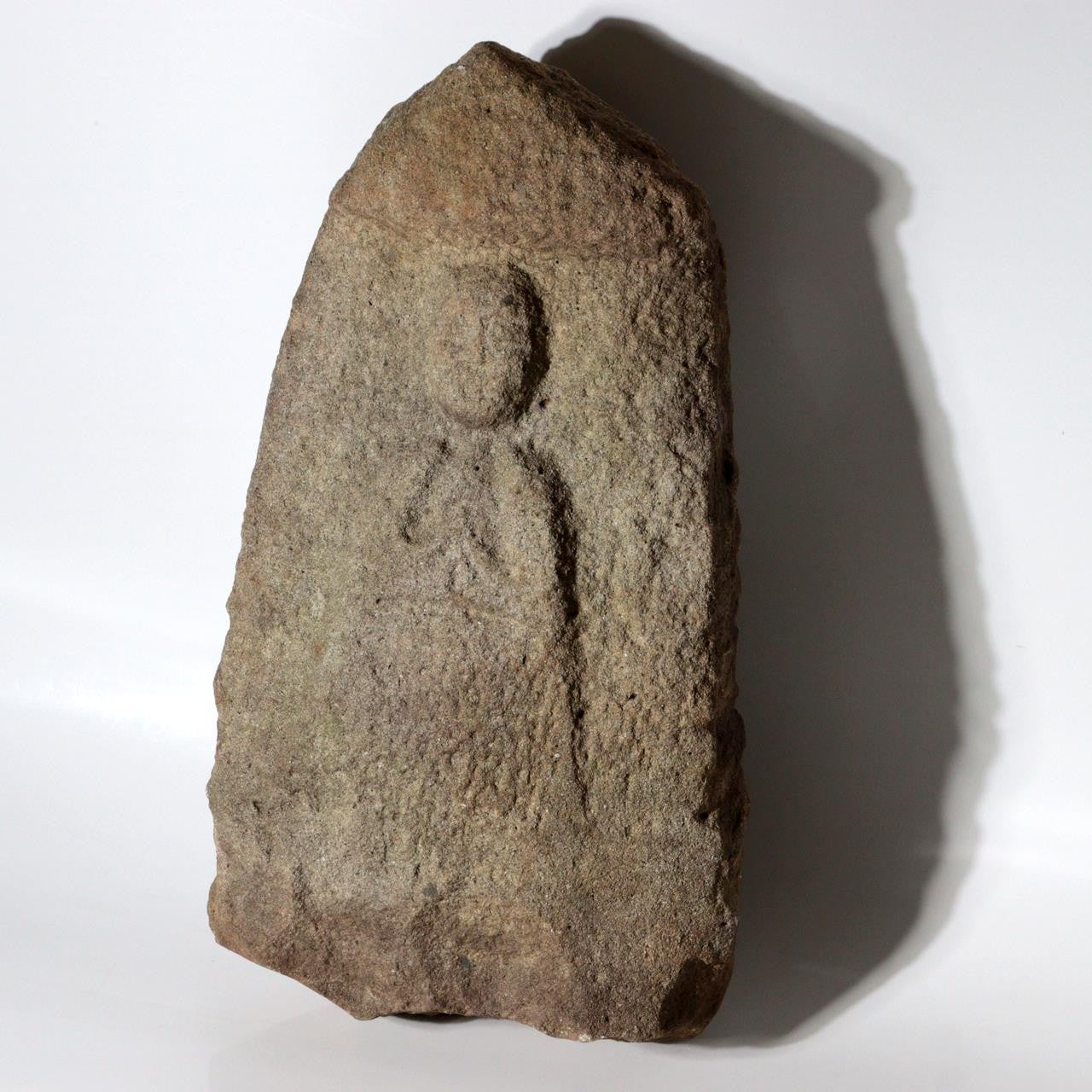 Mid to Late Edo Period Japanese Stone Jizo Bosatsu Statue BT2543