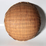 Vintage Japanese Folk Craft Bamboo Woven Basket Collection Set of 8 WO6399