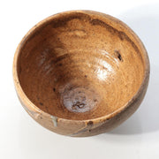 Antique Japanese Edo Period Mino Ware Chawan Tea Bowl Partial Ash Glaze PCP32210